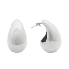 Aretes Gotas - Plata