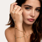 Pulsera Florenza Bañada en Oro 18k