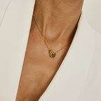 Collar Romano Cruzado Bañado en Oro 18k