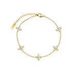 Pulsera Florenza Bañada en Oro 18k