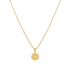 Collar San Benito Bañado en Oro 18k