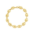 Pulsera de Eslabones Bañada en Oro 18k
