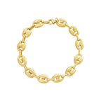 Pulsera de Eslabones Bañada en Oro 18k