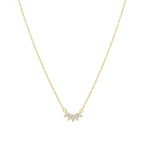 Collar Pétalos de Luz Bañado en Oro 18k