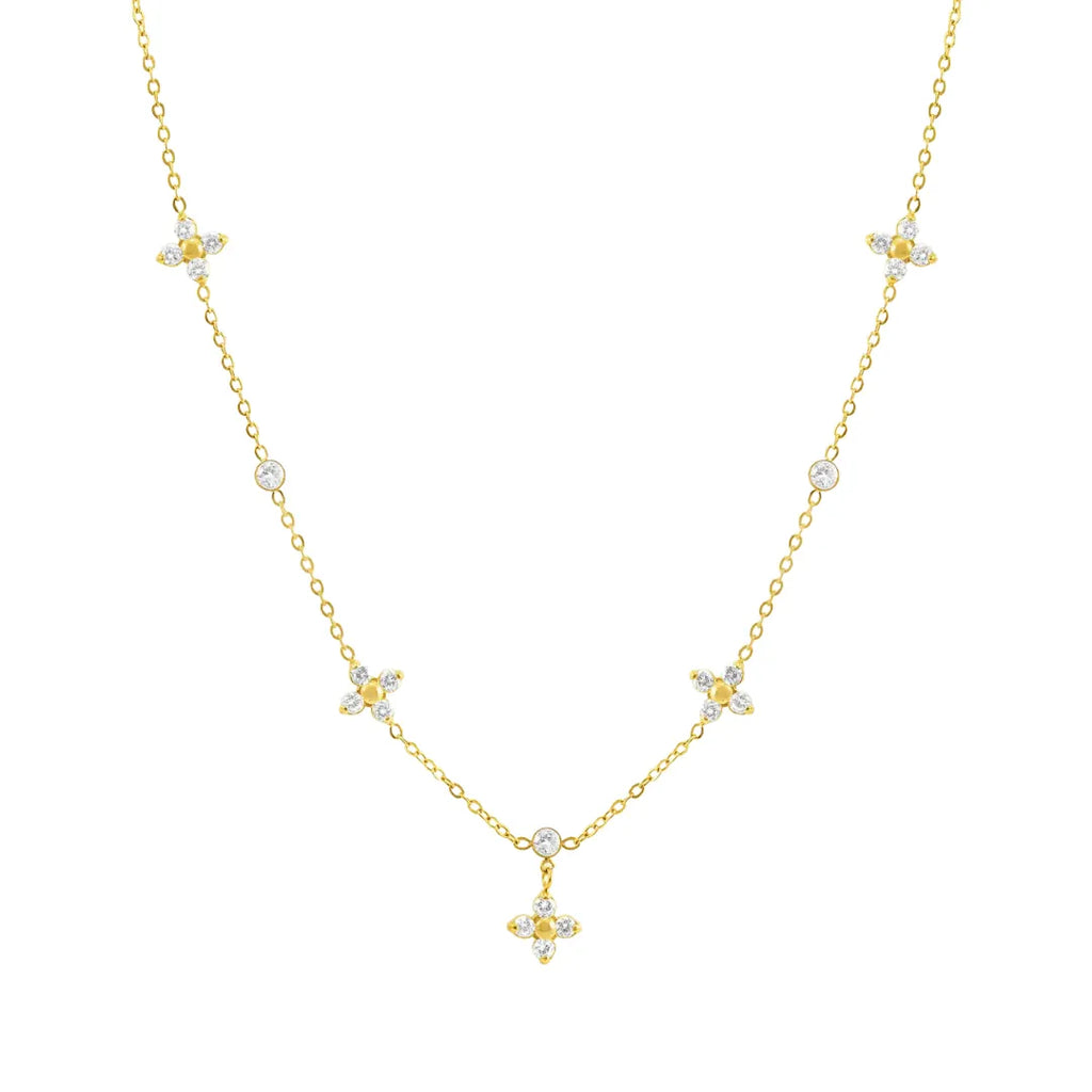 Collar Florenza Bañado en Oro 18k