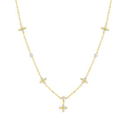 Collar Florenza Bañado en Oro 18k