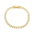 Pulsera Riviera Clásica Bañada en Oro 18K
