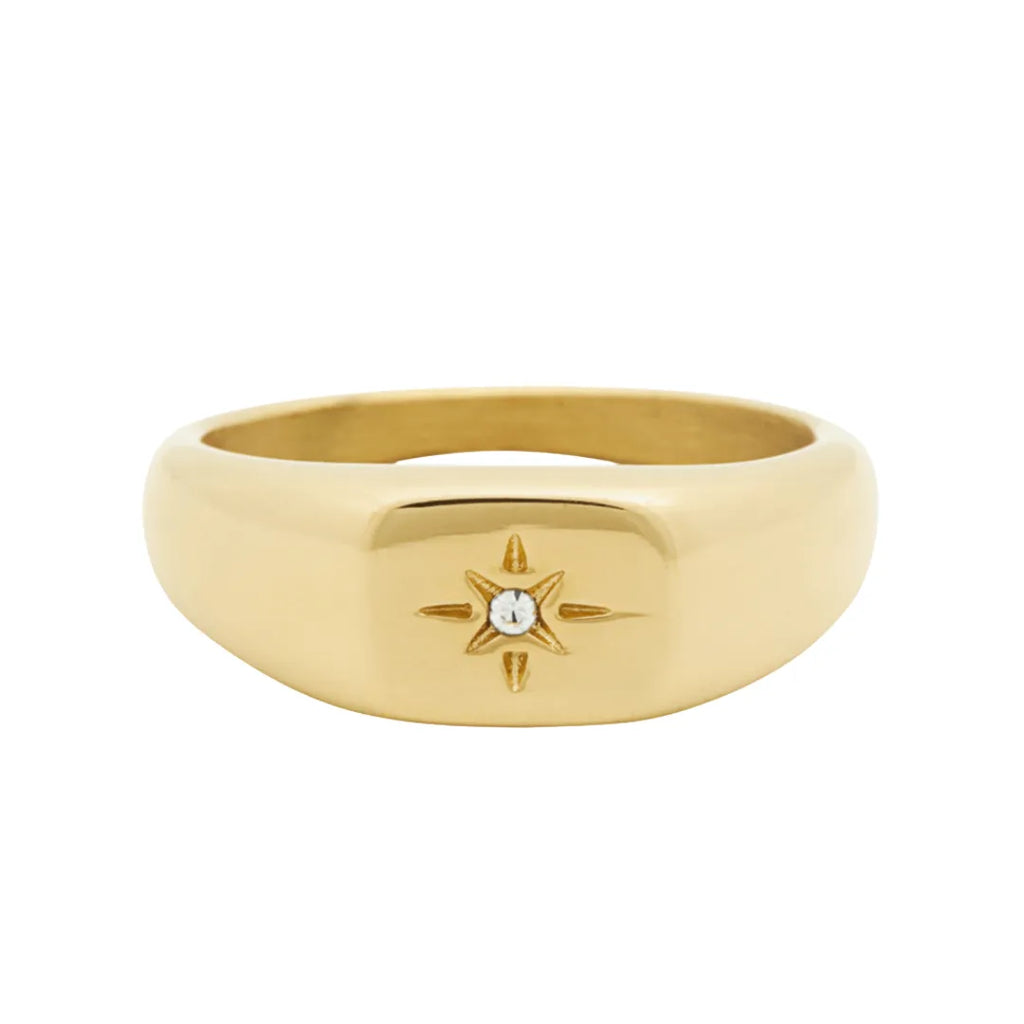 Anillo Milano Bañado en Oro 18k