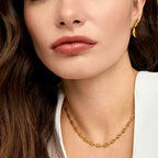 Collar Aura Bañado en Oro 18k