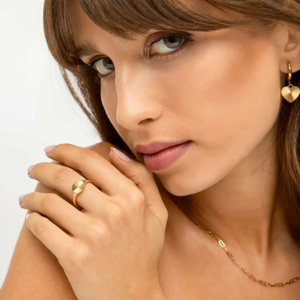 Anillo Verona Bañado en Oro 18k