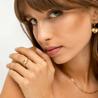 Anillo Verona Bañado en Oro 18k