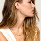Collar Mariposa Bañado en Oro 18k