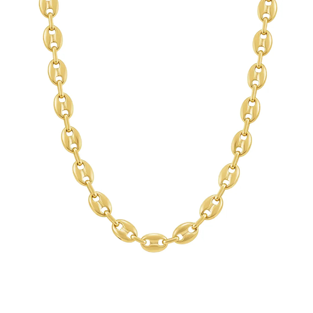 Collar de Eslabones Bañado en Oro 18k