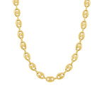 Collar de Eslabones Bañado en Oro 18k