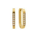 Aretes Stella Bañados en Oro 18k