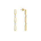 Aretes Alice Bañados en Oro 18k