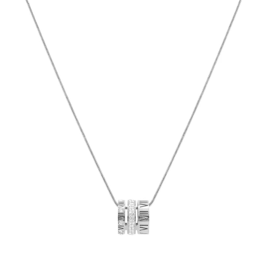 Collar Triple Kialle Plata