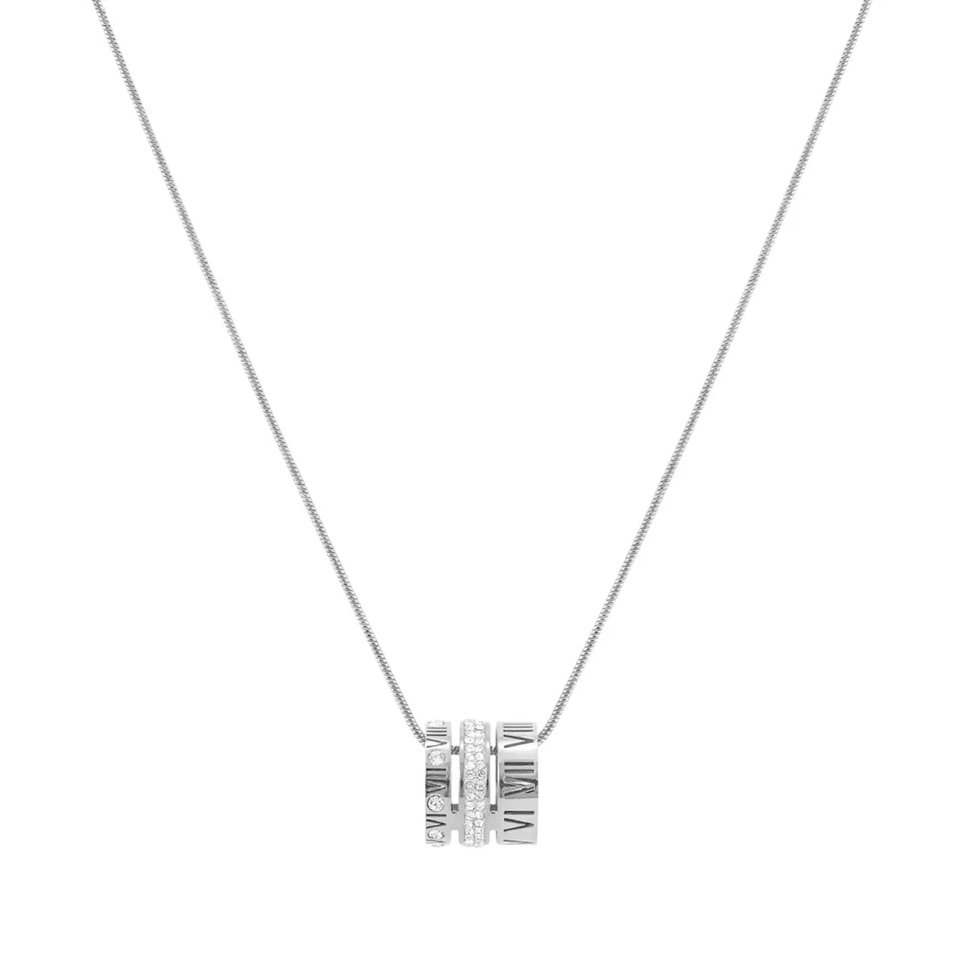 Collar Triple Kialle Plata
