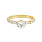 Anillo Luna Bañado en Oro 18k