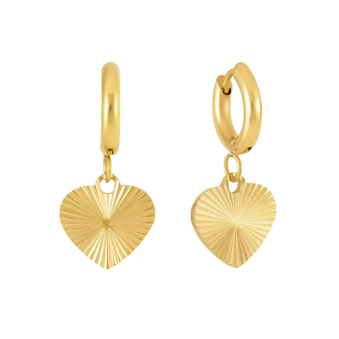 Aretes Georgina Bañados en Oro 18k