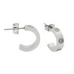 Aretes Glamour Plata