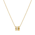 Collar Triple Kialle Bañado en Oro 18k