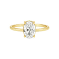 Anillo Solitario Vivace Bañado en Oro 18k