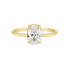 Anillo Solitario Vivace Bañado en Oro 18k