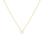 Collar Punto de Luz Bañado en Oro 18k