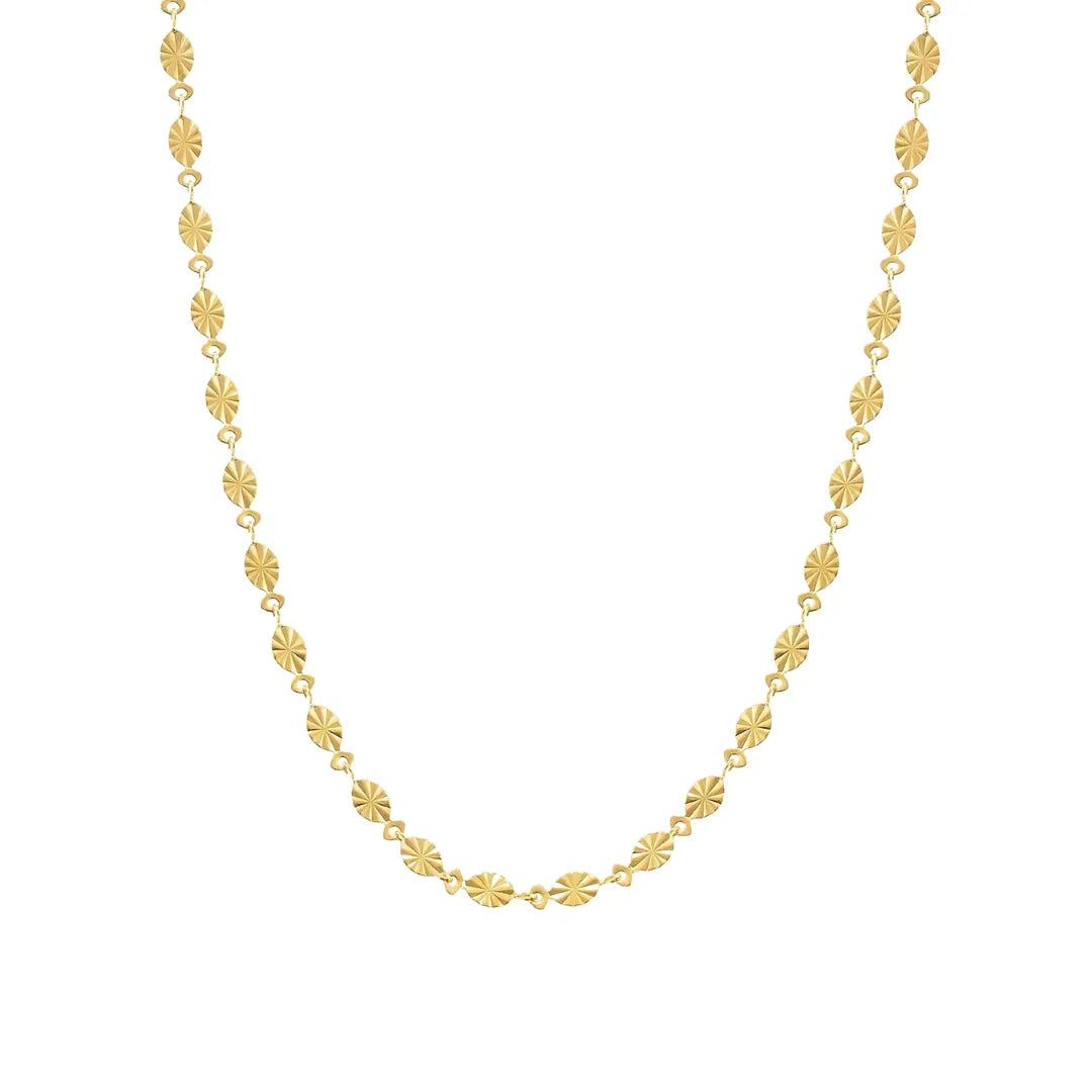 Collar Aura Bañado en Oro 18k