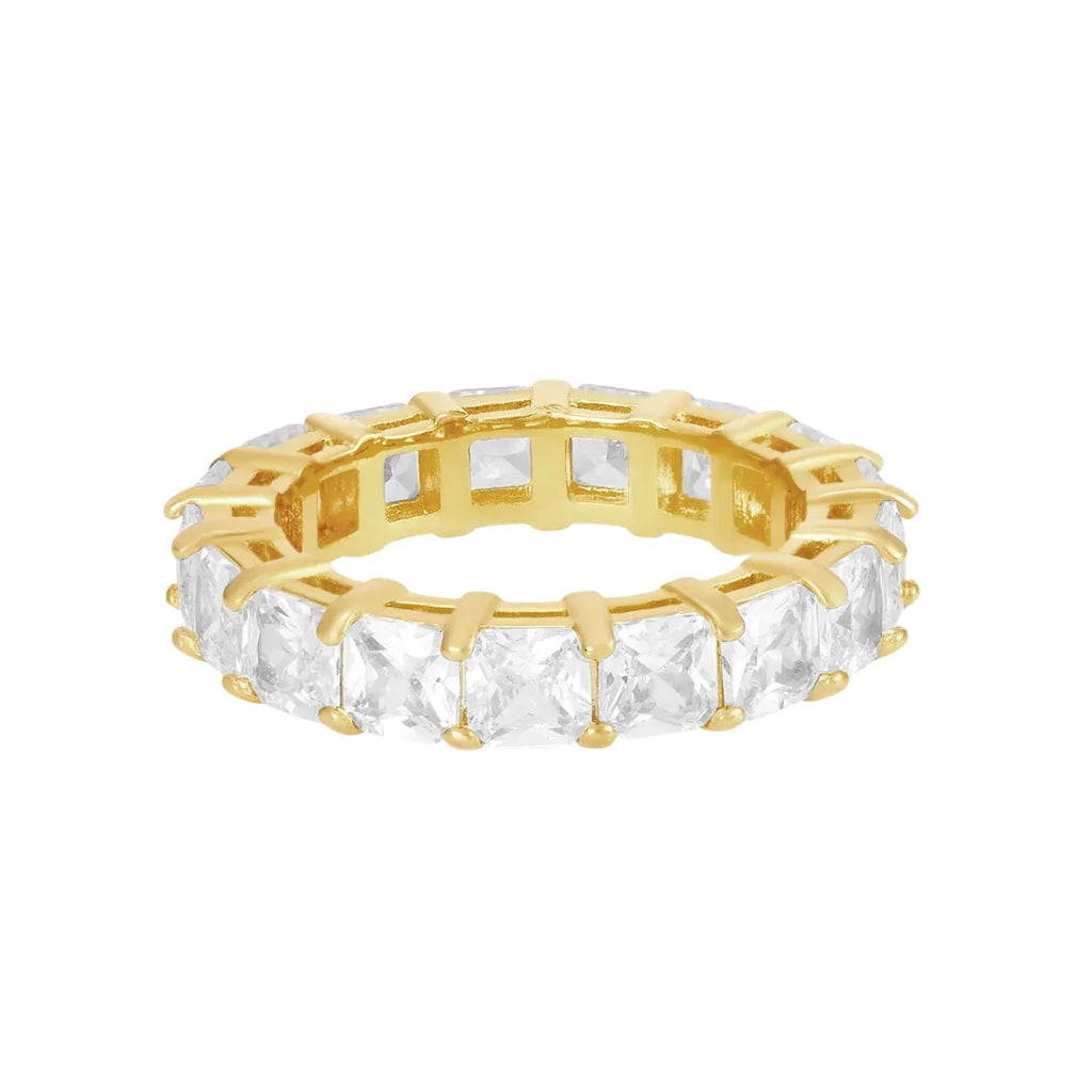 Anillo Victoria con Acabado en Oro de 18K