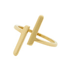 Anillo Perla Ajustable Bañado en Oro 18k