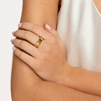 Anillo Florenza Bañado en Oro 18k