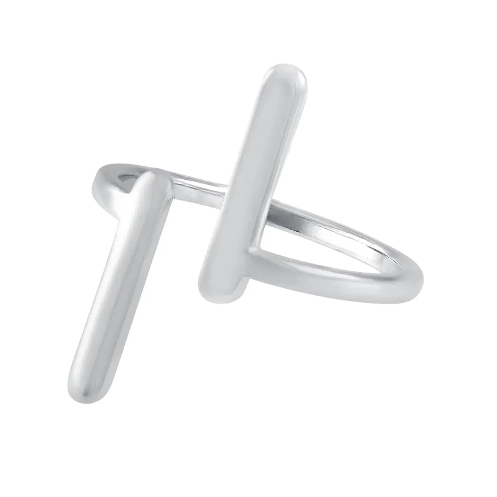 Anillo Perla Ajustable - Plata