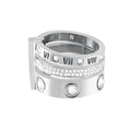 Anillo Triple Elegance - Plata