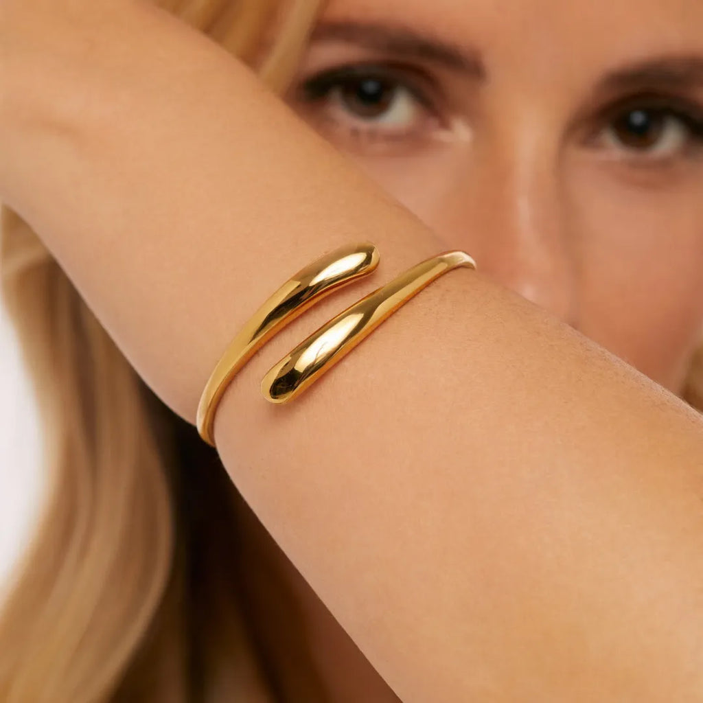 Pulsera Esplendor Ajustable Bañada en Oro 18k