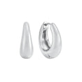 Aretes Clásico 12MM - Plata