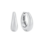 Aretes Clásico 12MM - Plata