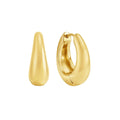 Aretes Clásico 12MM Bañado en Oro 18k