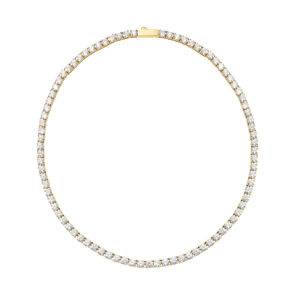 Collar Riviera Clásico Bañado en Oro 18k