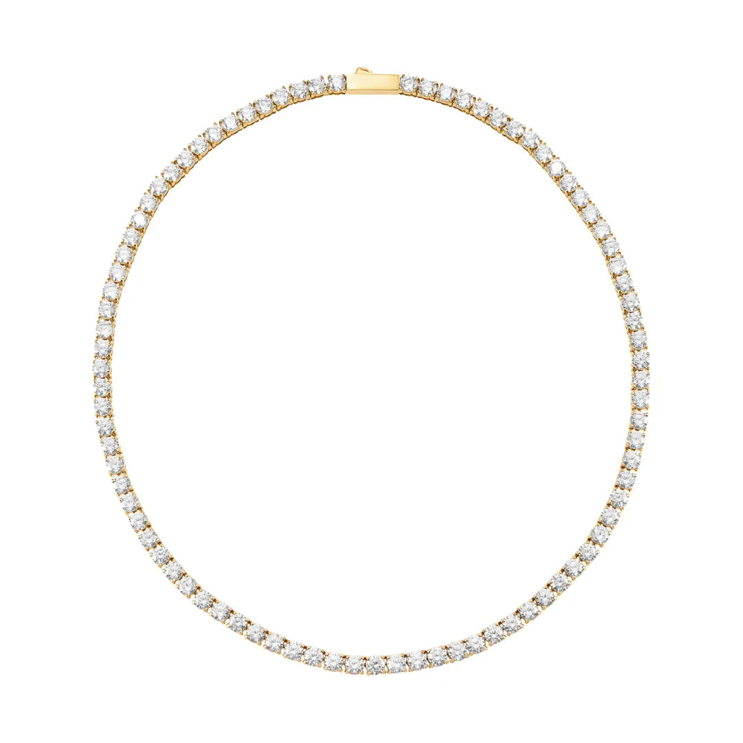Collar Riviera Clásico Bañado en Oro 18k