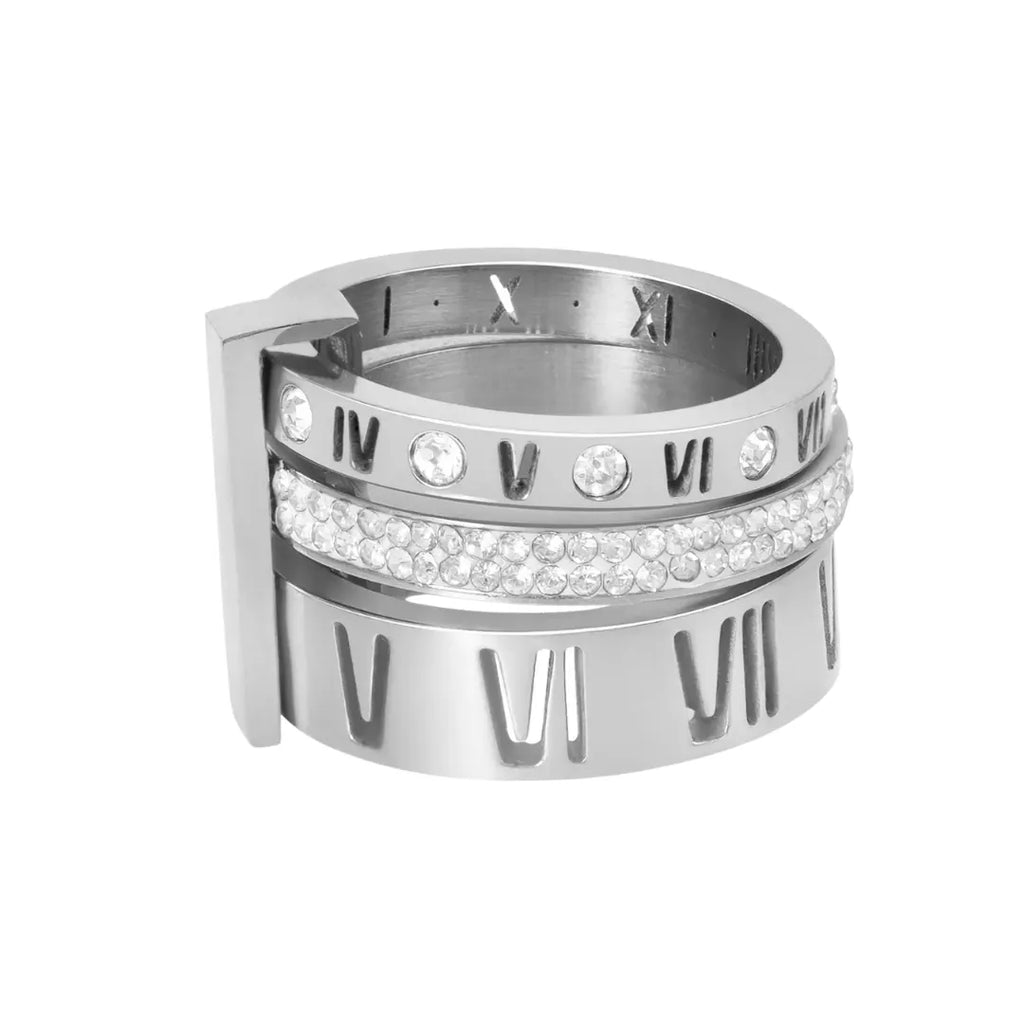 Anillo Triple Kialle - Plata