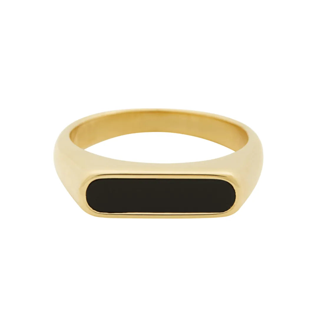 Anillo Minimal Bañado en Oro 18k