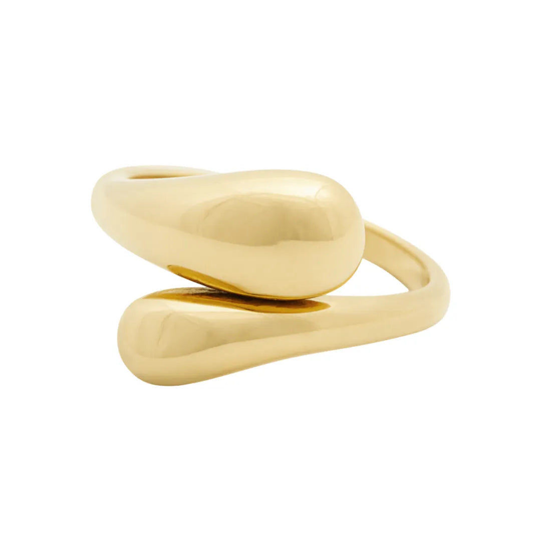 Anillo Esplendor Bañado en Oro 18k - Ajustable