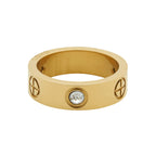 Anillo Glamour Bañado en Oro 18k