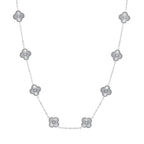 Collar Trébol - Plata
